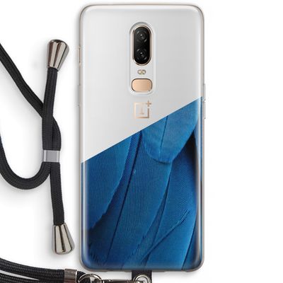 Pauw: OnePlus 6 Transparant Hoesje met koord