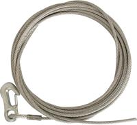 BÜNTE staalkabel wire rope with hook .