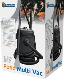 Superfish Pond Multi Vac 1200W - Veelzijdige Vijverstofzuiger met 25L Tank en Accessoires