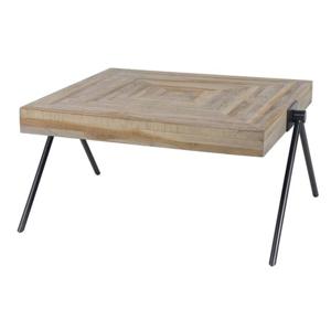 Hoyz - Salontafel Teca - Balance - 80x80x43 - Hout