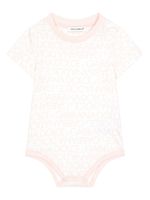 Dolce & Gabbana Kids body à imprimé Logomania - Rose - thumbnail