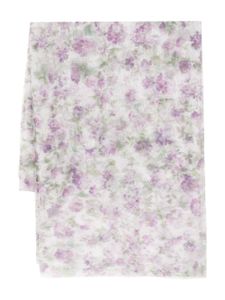 Philosophy Di Lorenzo Serafini foulard en tulle à fleurs - Violet