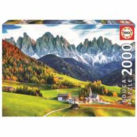 Puzzel Educa Autumn in the Dolomites 2000 Onderdelen