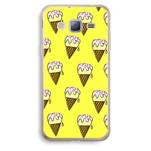 Isjes: Samsung Galaxy J3 (2016) Transparant Hoesje