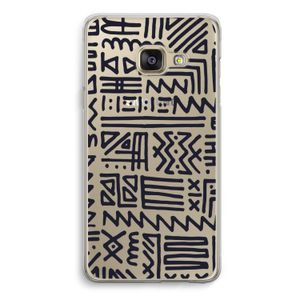Marrakech print: Samsung A3 (2017) Transparant Hoesje