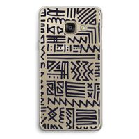 Marrakech print: Samsung A3 (2017) Transparant Hoesje