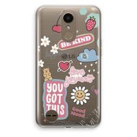 Positivity: LG K10 (2017) Transparant Hoesje
