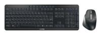 CHERRY STREAM ULTIMATE - Desktop set - Wireless - AZERTY - Black