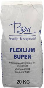 Ben Flexlijm super 20kg grijs