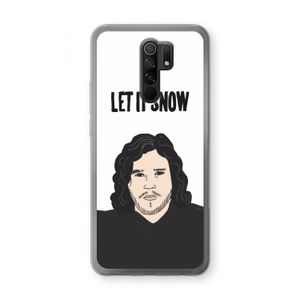 Let It Snow: Xiaomi Redmi 9 Transparant Hoesje