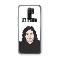 Let It Snow: Xiaomi Redmi 9 Transparant Hoesje