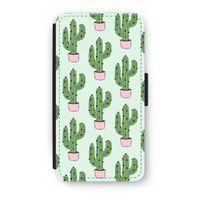 Cactus Lover: iPhone XS Flip Hoesje