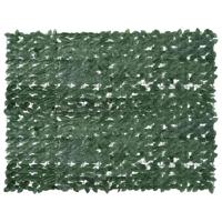 VidaXL Balkonscherm met donkergroene bladeren 200x150 cm