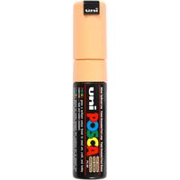 Uni-Posca Posca marker, afm pc-8k, lijndikte 8 mm, breed, pale orange, 1 stuk