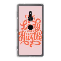Hustle Lady: Sony Xperia XZ2 Transparant Hoesje