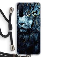 Darkness Lion: OnePlus Nord CE 5G Transparant Hoesje met koord