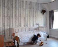 Behang Stripes Rol Blue Behang Stripes Rol Blue