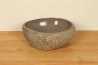 Waschbecken Flussstein RM030334, 40x37x15 cm