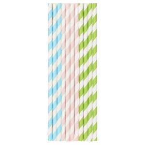Duni Papieren Rietjes Pastels 20cm 25st