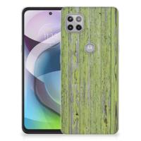 Motorola Moto G 5G | Bumper Hoesje | Green Wood