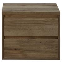 Porto Badmeubelset 70 cm - Tabacco - Wastafelbovenblad Tabacco