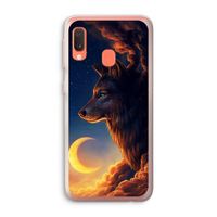 Night Guardian: Samsung Galaxy A20e Transparant Hoesje