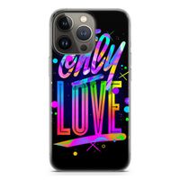 Only Love: iPhone 13 Pro Transparant Hoesje