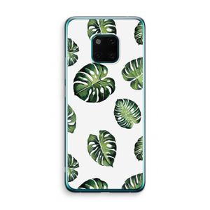 Tropische bladeren: Huawei Mate 20 Pro Transparant Hoesje