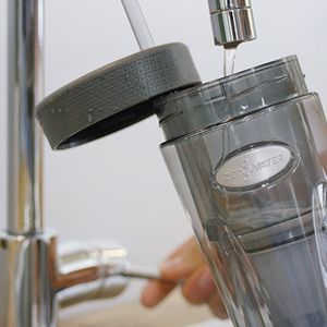 Zero ZT-026SCB water filter Waterfiltratiefles 0,77 l Grijs