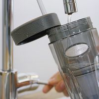 Zero ZT-026SCB water filter Waterfiltratiefles 0,77 l Grijs - thumbnail