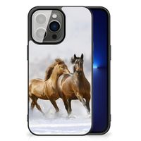 iPhone 13 Pro Dierenprint Telefoonhoesje Paarden