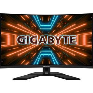 GIGABYTE M32QC computer monitor 80 cm (31.5") 2560 x 1440 Pixels Quad HD QLED Zwart