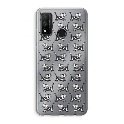 Zwarte poes: Huawei P Smart (2020) Transparant Hoesje