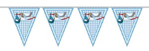 Vlaggenlijn Ooievaar blauw