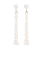 Sophie Bille Brahe boucles d'oreilles pendantes Opera en or 14ct - thumbnail