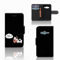 Samsung Galaxy Trend 2 Leuk Hoesje Cow - thumbnail