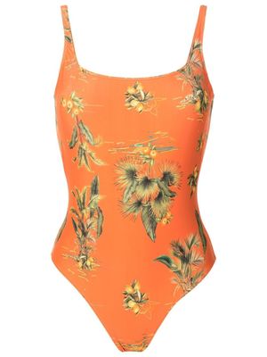 Lygia & Nanny maillot de bain Hapuna à fleurs - Orange
