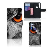 Motorola G8 Power | Telefoonhoesje | Met pasjeshouder | Uil Motorola G8 Power | Telefoonhoesje | Met pasjeshouder | Uil