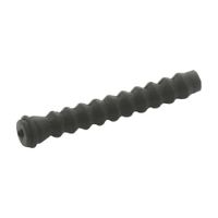Elvedes Kabelhoedje tip+rubber balg PVC zwart(25x) ELV2018038 - thumbnail