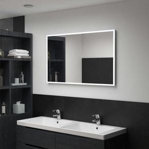 VidaXL Badkamerspiegel led 100x60 cm