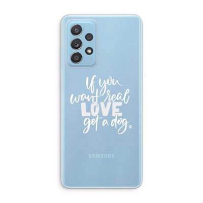Partner in crime: Samsung Galaxy A73 Transparant Hoesje