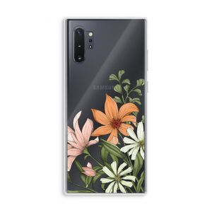 Floral bouquet: Samsung Galaxy Note 10 Plus Transparant Hoesje