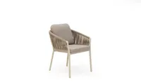 Trestino dining tuinstoel caudry latte