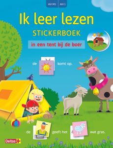 Deltas Ik leer lezen Stickerboek - In een tent bij de boer (AVI M3 / AVI 1)