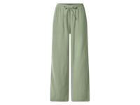 esmara Mousseline dames broek (Groen, L (44/46))