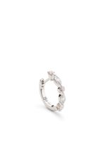 We by WHITEbIRD créoles Marylin à diamants en or blanc 18ct - Argent - thumbnail