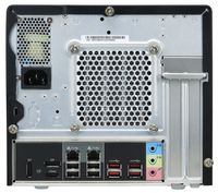 Shuttle XPC cube Barebone SH570R8 - S1200, Intel H570, 1x PCIe X16, 1x PCIe X4, 2x LAN,1x HDMI, 2x DP, 4x 3.5" HDD bays - thumbnail