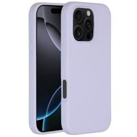Accezz Liquid Silicone Backcover met MagSafe iPhone 16 Pro Telefoonhoesje Paars