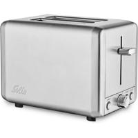 Solis 8002 Toaster Steel - Broodrooster - RVS