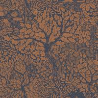 Dutch Wallcoverings Hjärterum - Olle - Donkerblauw